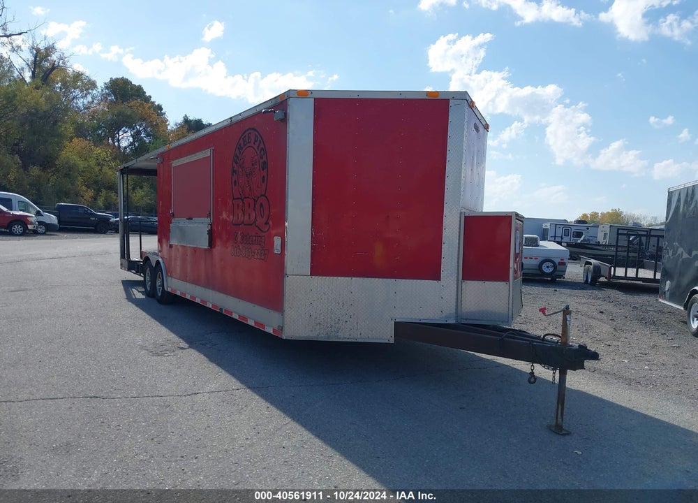 2012 FREEDOM TRAILERS, LL CONCESSION TRAILER 8 VIN: 5WKBE2824C1015976