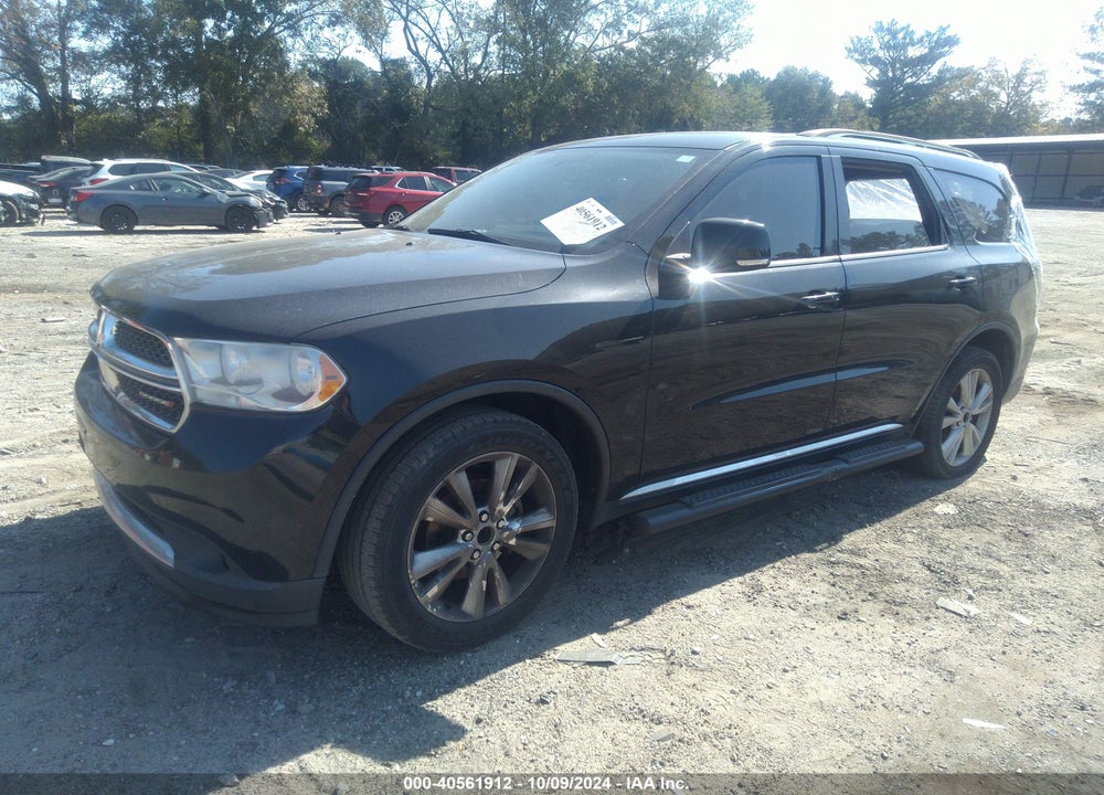 2012 DODGE DURANGO CREW VIN: 1C4RDHDG7CC257628
