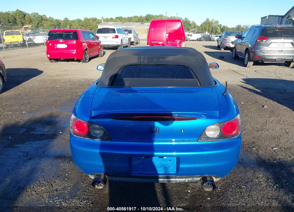 2002 HONDA S2000 VIN: JHMAP11402T006114