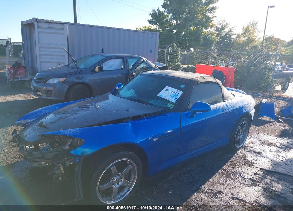 2002 HONDA S2000 VIN: JHMAP11402T006114