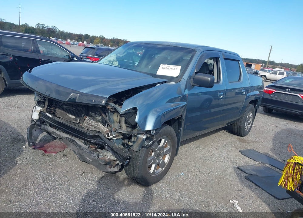 2007 HONDA RIDGELINE RTX VIN: 2HJYK16317H503753
