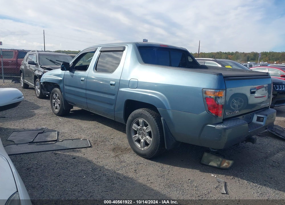 2007 HONDA RIDGELINE RTX VIN: 2HJYK16317H503753