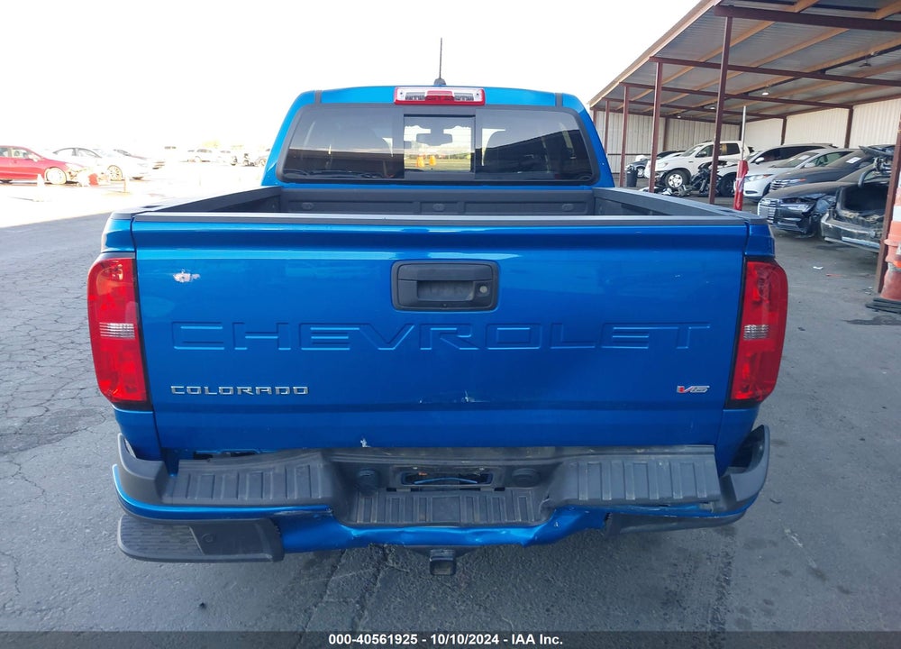 2022 CHEVROLET COLORADO 4WD SHORT BOX Z71 VIN: 1GCGTDEN7N1324632