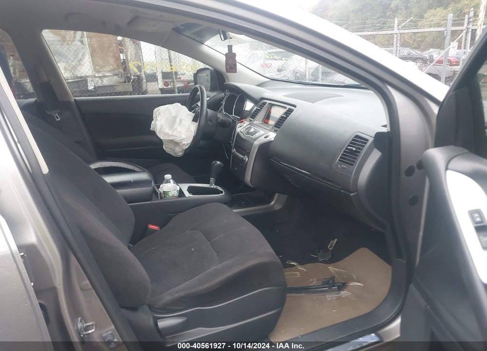 2012 NISSAN MURANO VIN: JN8AZ1MW9CW226610