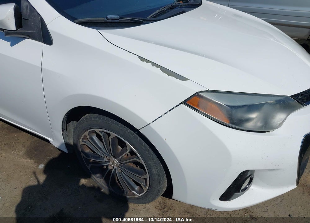2015 TOYOTA COROLLA S PLUS VIN: 5YFBURHE8FP335846