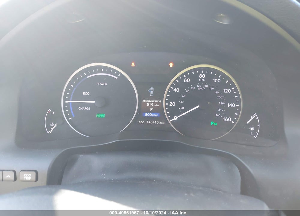 2014 LEXUS ES 300H VIN: JTHBW1GG7E2065664