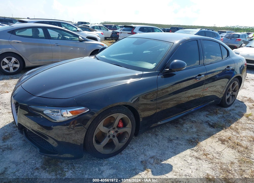 2017 ALFA ROMEO GIULIA RWD VIN: ZARFAEBN5H7555967