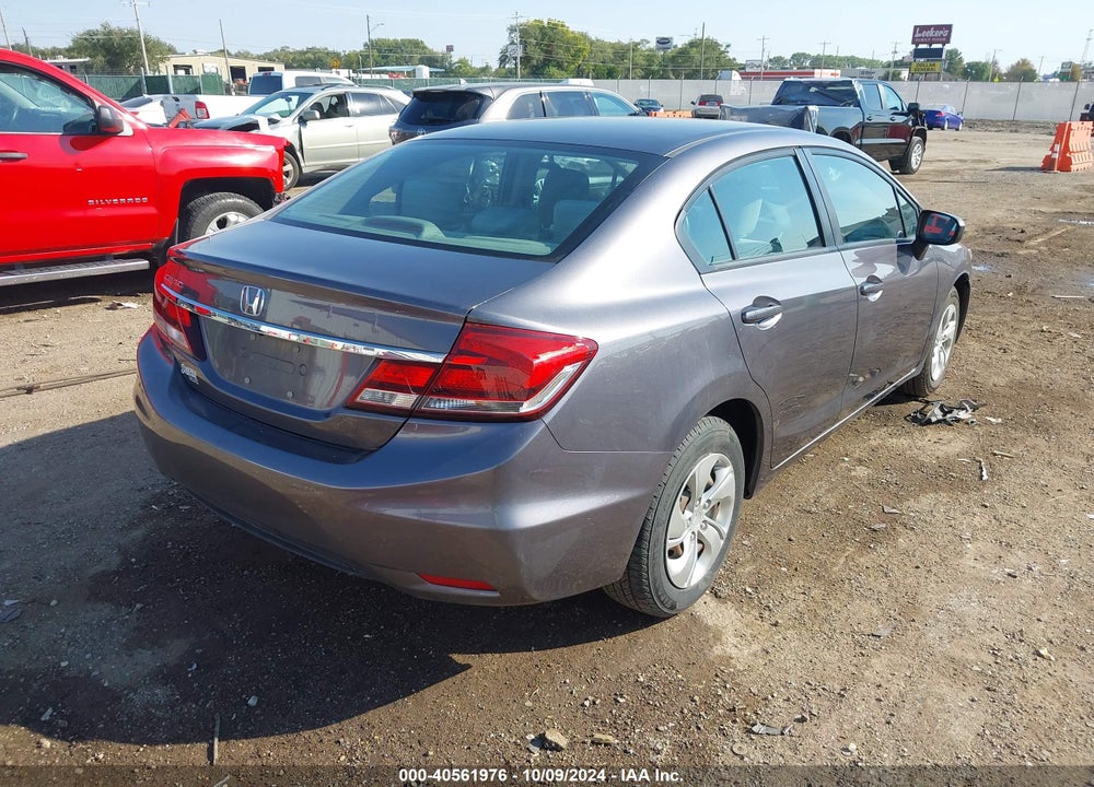 2015 HONDA CIVIC LX VIN: 19XFB2F53FE099464