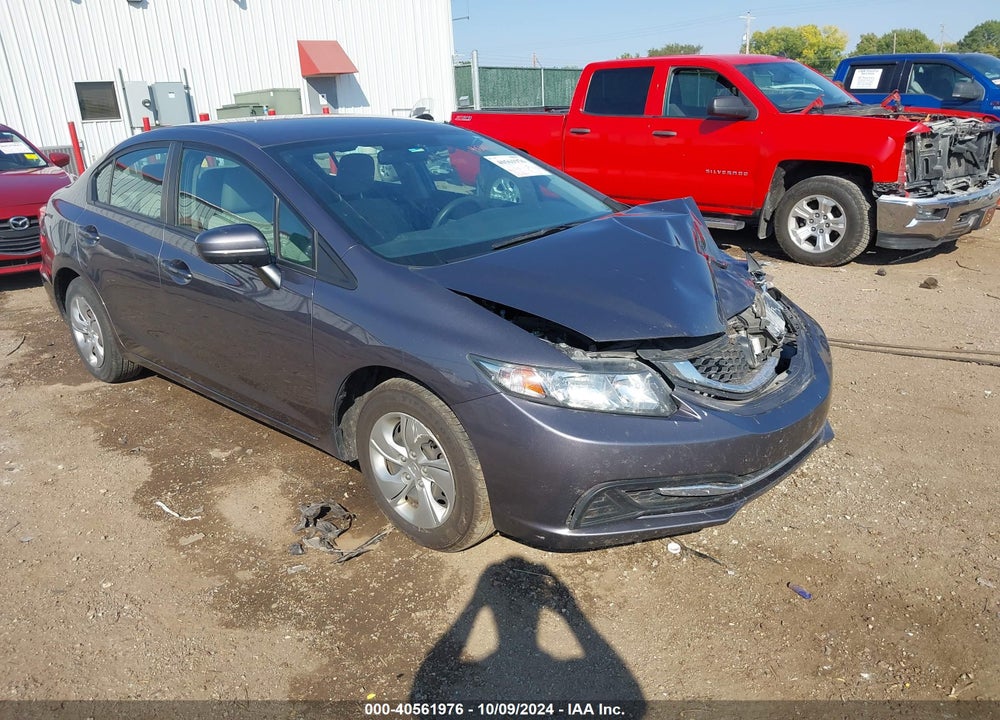 2015 HONDA CIVIC LX VIN: 19XFB2F53FE099464