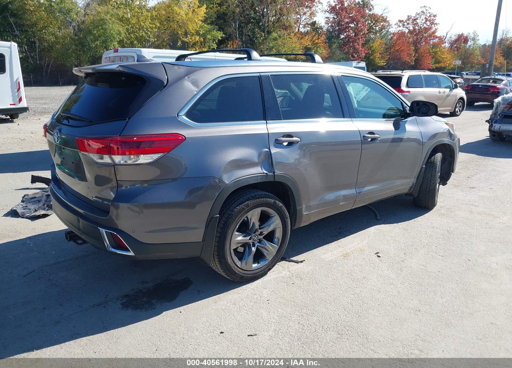 2017 TOYOTA HIGHLANDER LIMITED/PLATINUM VIN: 5TDDZRFH5HS394466