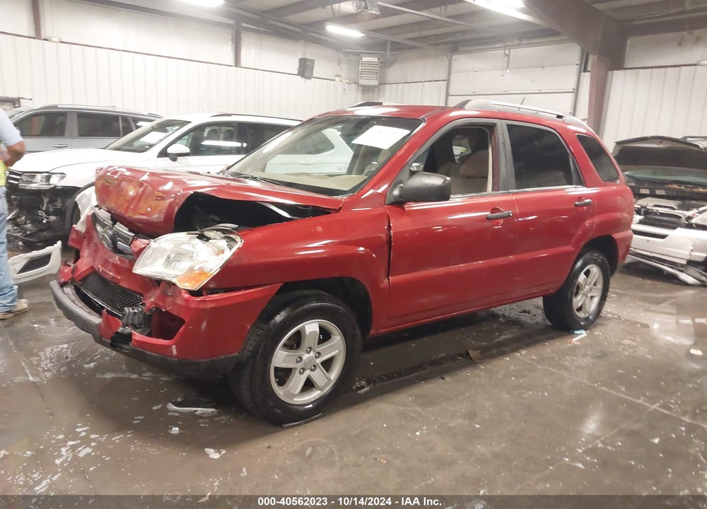 2010 KIA SPORTAGE LX V6 VIN: KNDKGCA37A7715266