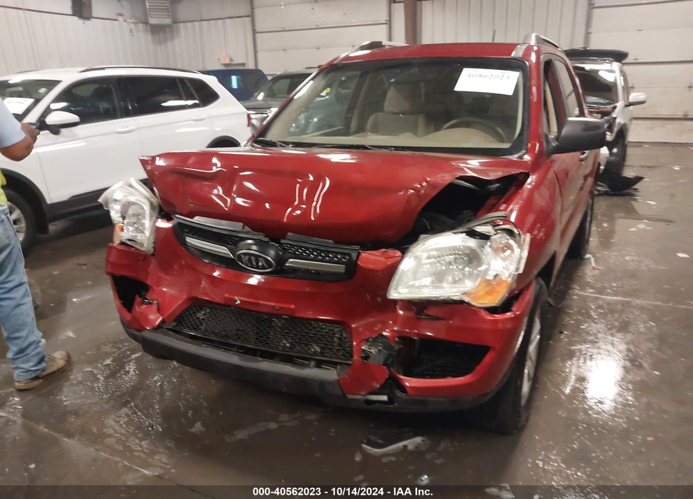 2010 KIA SPORTAGE LX V6 VIN: KNDKGCA37A7715266