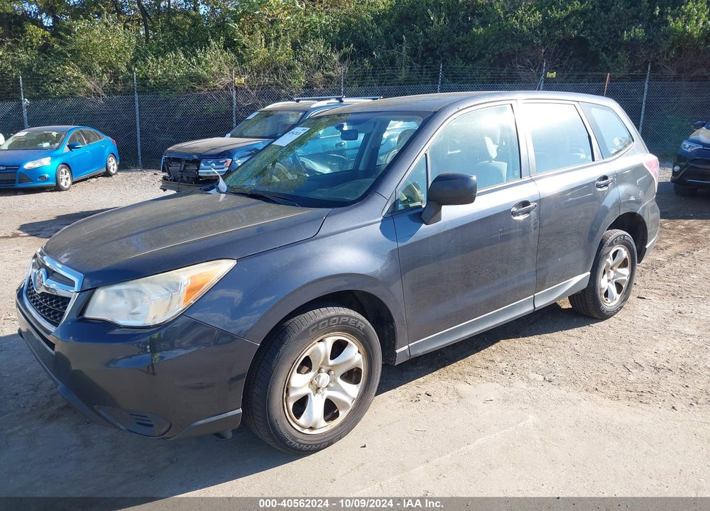 2014 SUBARU FORESTER 2.5I VIN: JF2SJAAC7EH444054