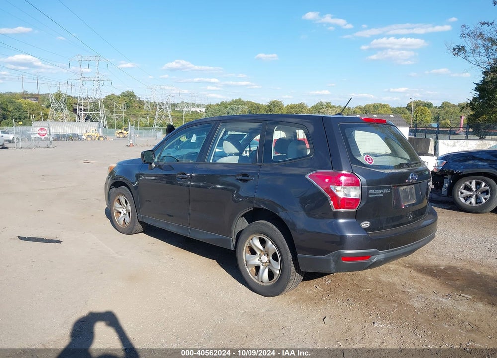 2014 SUBARU FORESTER 2.5I VIN: JF2SJAAC7EH444054