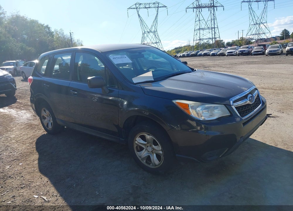 2014 SUBARU FORESTER 2.5I VIN: JF2SJAAC7EH444054