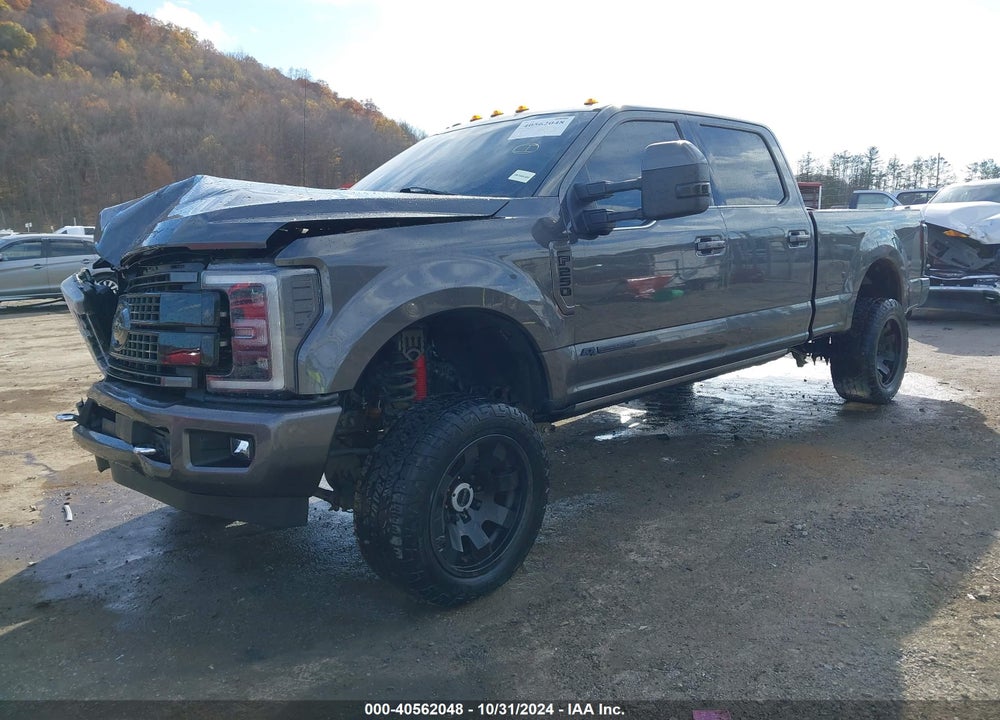 2017 FORD F-250 PLATINUM VIN: 1FT7W2BT4HEC50694