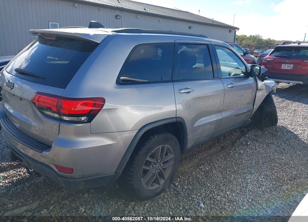 2016 JEEP GRAND CHEROKEE 75TH ANNIVERSARY VIN: 1C4RJFAG4GC366300