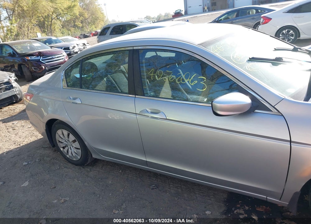 2010 HONDA ACCORD 2.4 LX VIN: 1HGCP2F39AA130118
