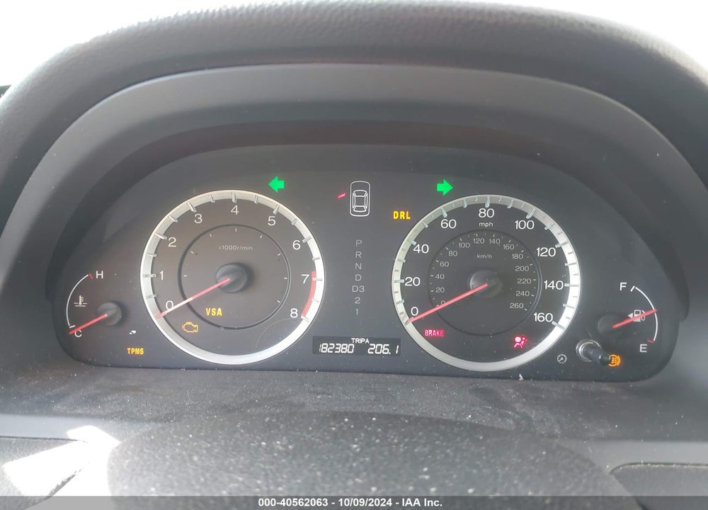 2010 HONDA ACCORD 2.4 LX VIN: 1HGCP2F39AA130118