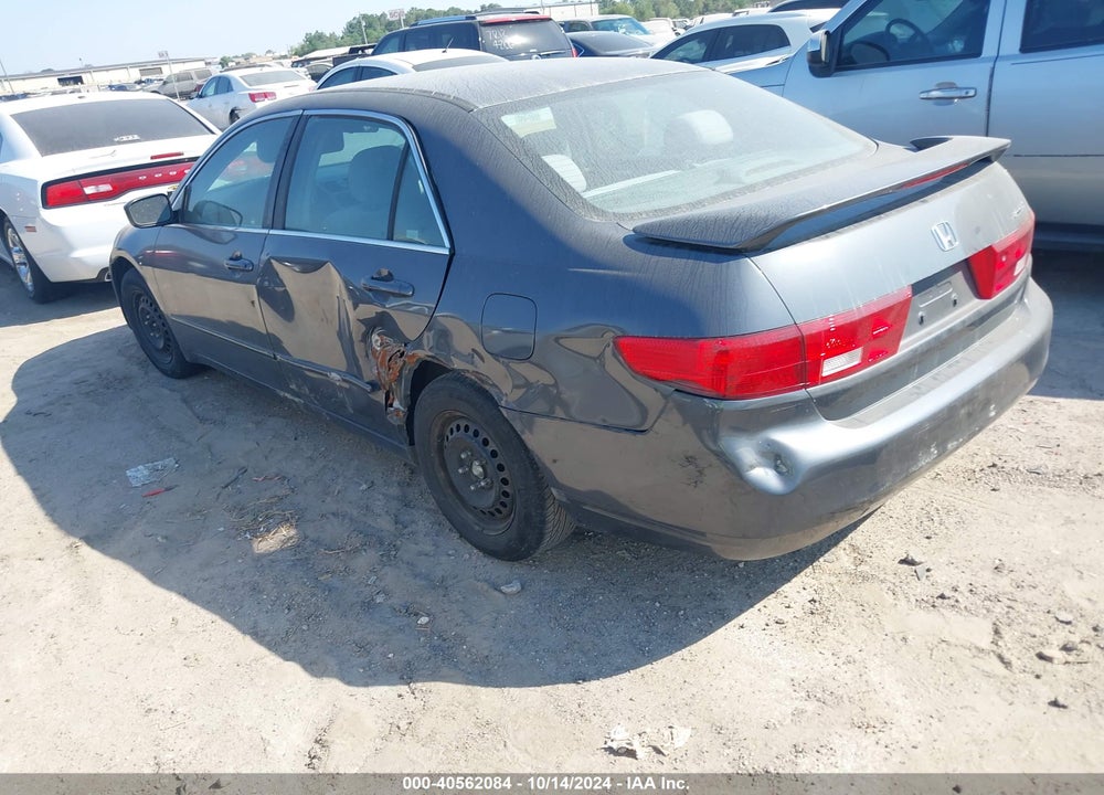 2005 HONDA ACCORD 2.4 LX VIN: 3HGCM56485G707862