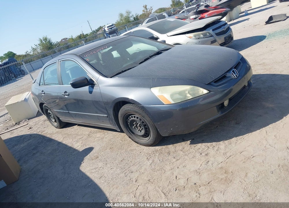 2005 HONDA ACCORD 2.4 LX VIN: 3HGCM56485G707862