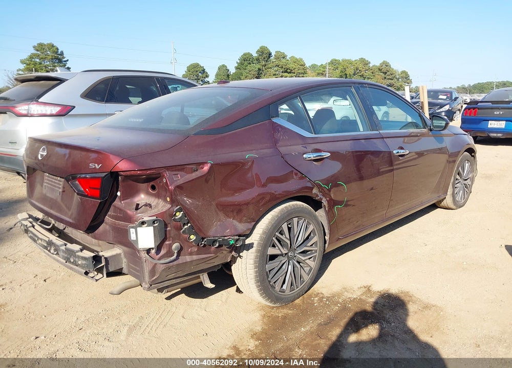 2023 NISSAN ALTIMA SV FWD VIN: 1N4BL4DV4PN307350