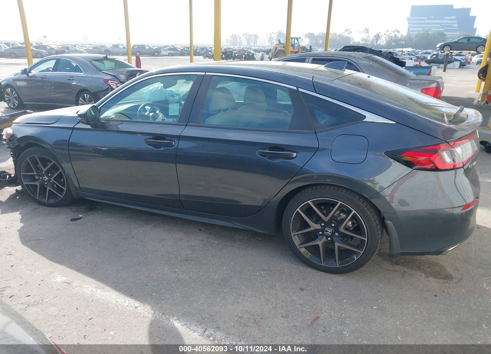 2022 HONDA CIVIC SPORT TOURING VIN: 19XFL1H8XNE018764