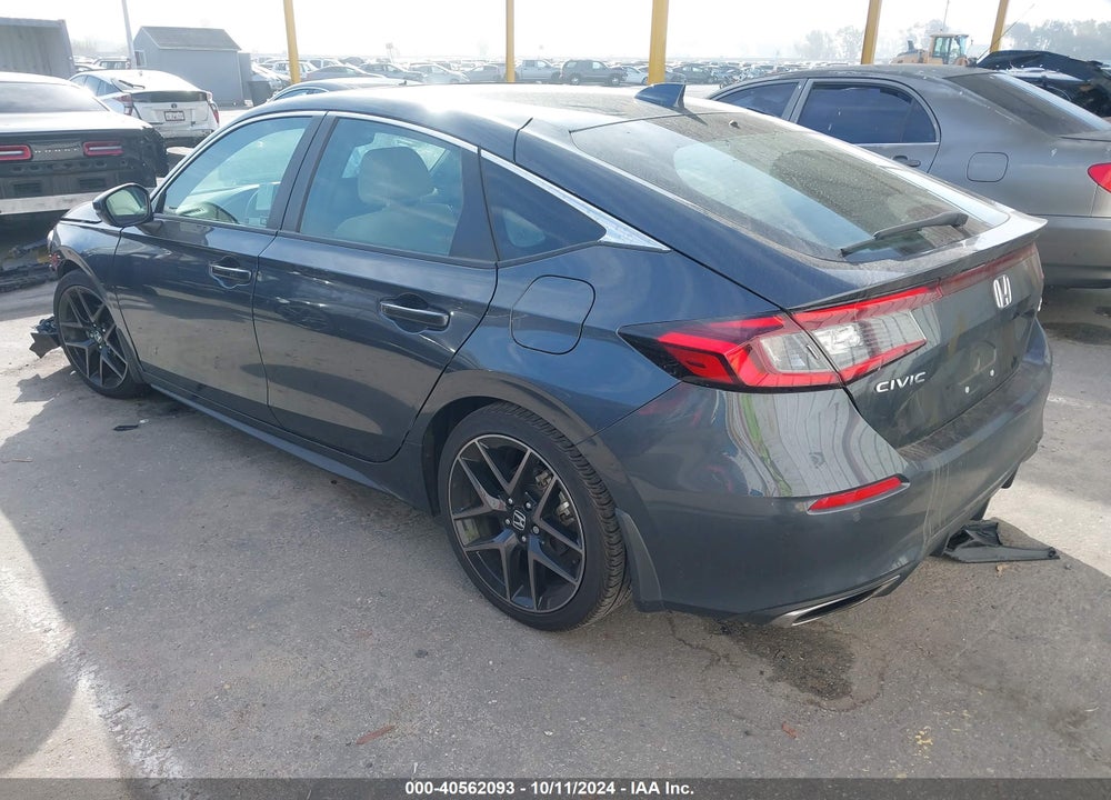 2022 HONDA CIVIC SPORT TOURING VIN: 19XFL1H8XNE018764