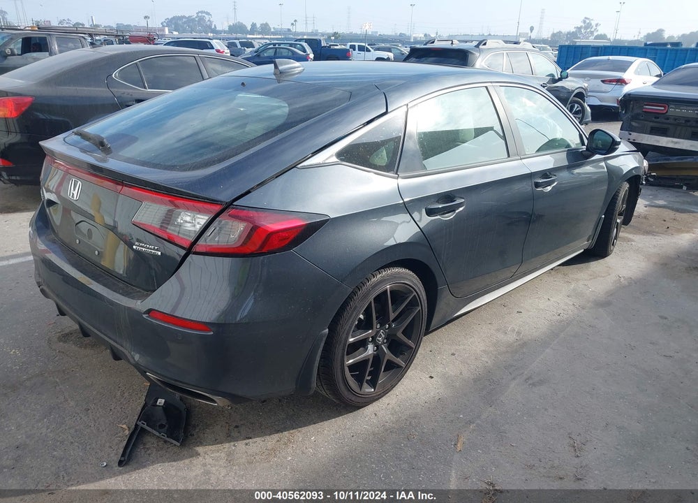 2022 HONDA CIVIC SPORT TOURING VIN: 19XFL1H8XNE018764