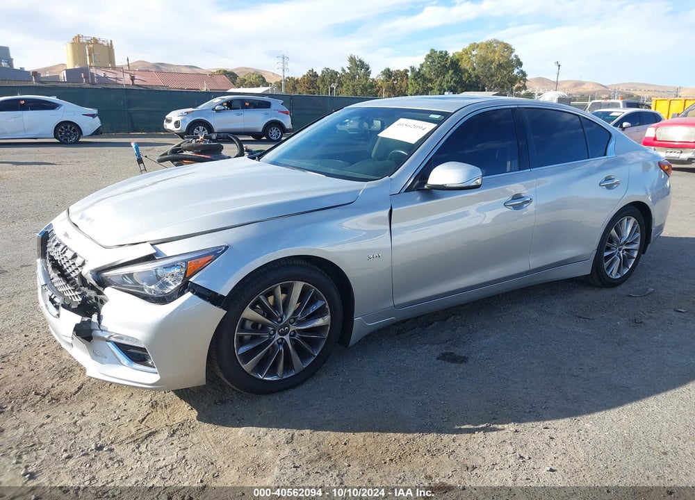 2019 INFINITI Q50 3.0T LUXE VIN: JN1EV7AP2KM517830