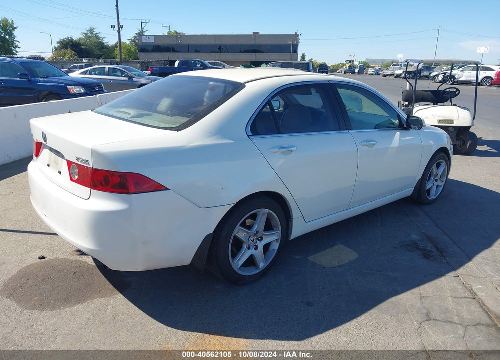 2004 ACURA TSX VIN: JH4CL96974C009537