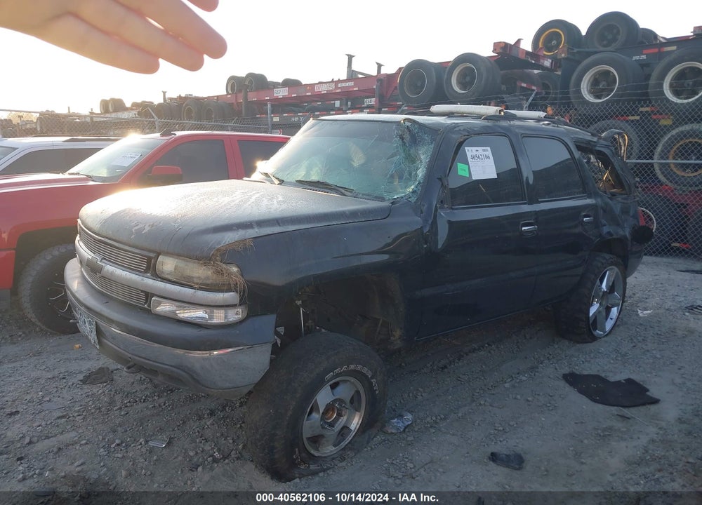 2001 CHEVROLET TAHOE LT VIN: 1GNEK13T51J164830