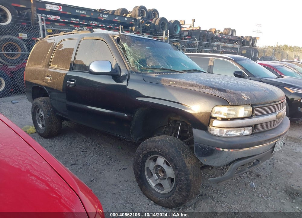 2001 CHEVROLET TAHOE LT VIN: 1GNEK13T51J164830