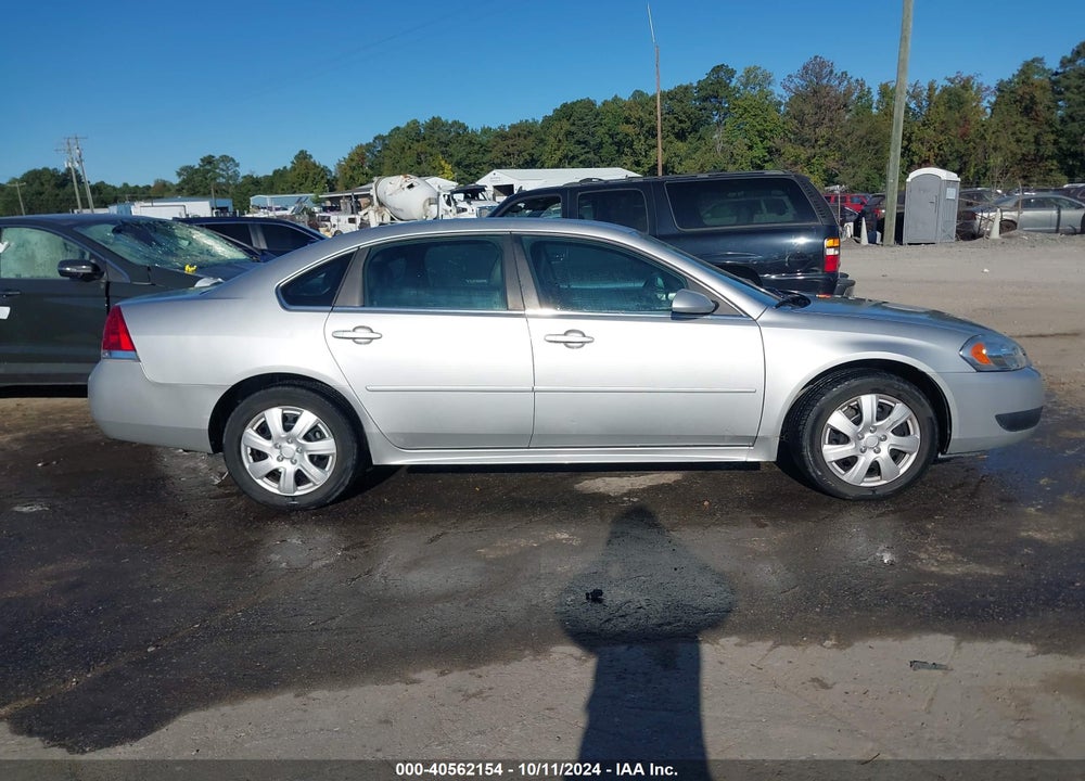 2014 CHEVROLET IMPALA LIMITED POLICE VIN: 2G1WD5E39E1123878