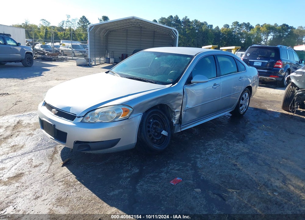2014 CHEVROLET IMPALA LIMITED POLICE VIN: 2G1WD5E39E1123878
