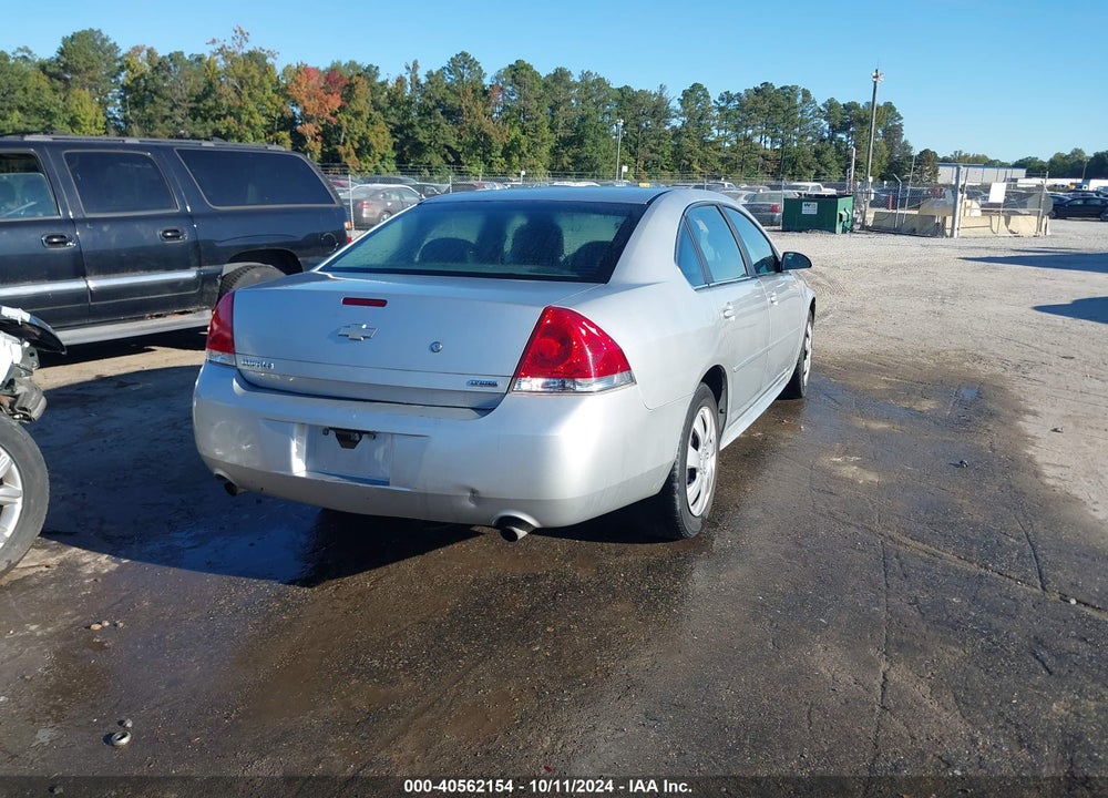 2014 CHEVROLET IMPALA LIMITED POLICE VIN: 2G1WD5E39E1123878