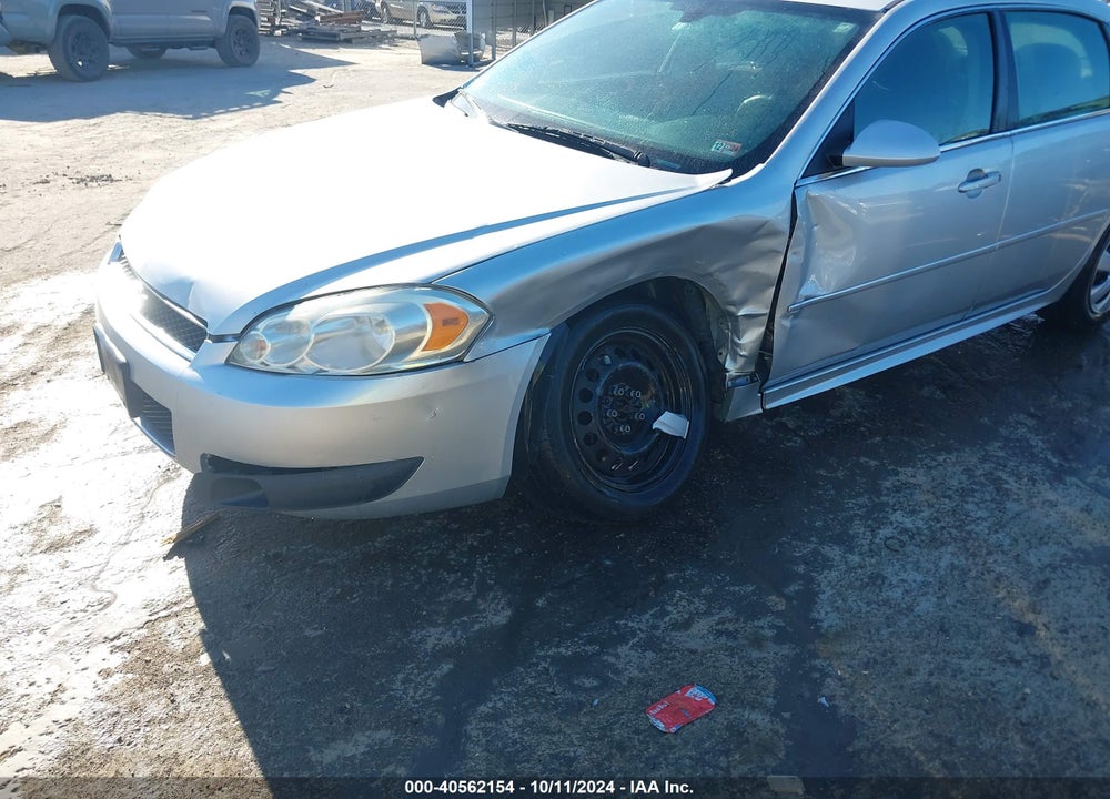2014 CHEVROLET IMPALA LIMITED POLICE VIN: 2G1WD5E39E1123878