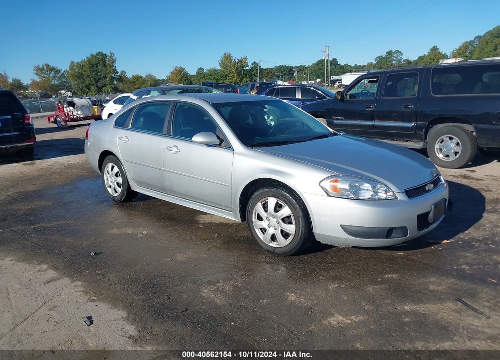 2014 CHEVROLET IMPALA LIMITED POLICE VIN: 2G1WD5E39E1123878