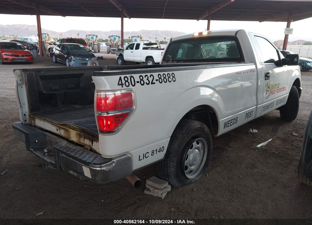 2013 FORD F-150 XL VIN: 1FTNF1CF9DKE25110