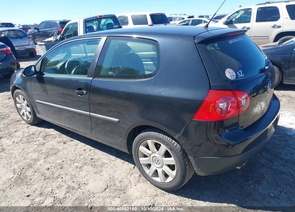 2009 VOLKSWAGEN RABBIT S VIN: WVWBB71K09W030153