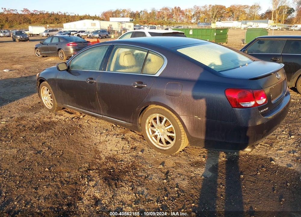 2006 LEXUS GS 300 VIN: JTHCH96S160009929