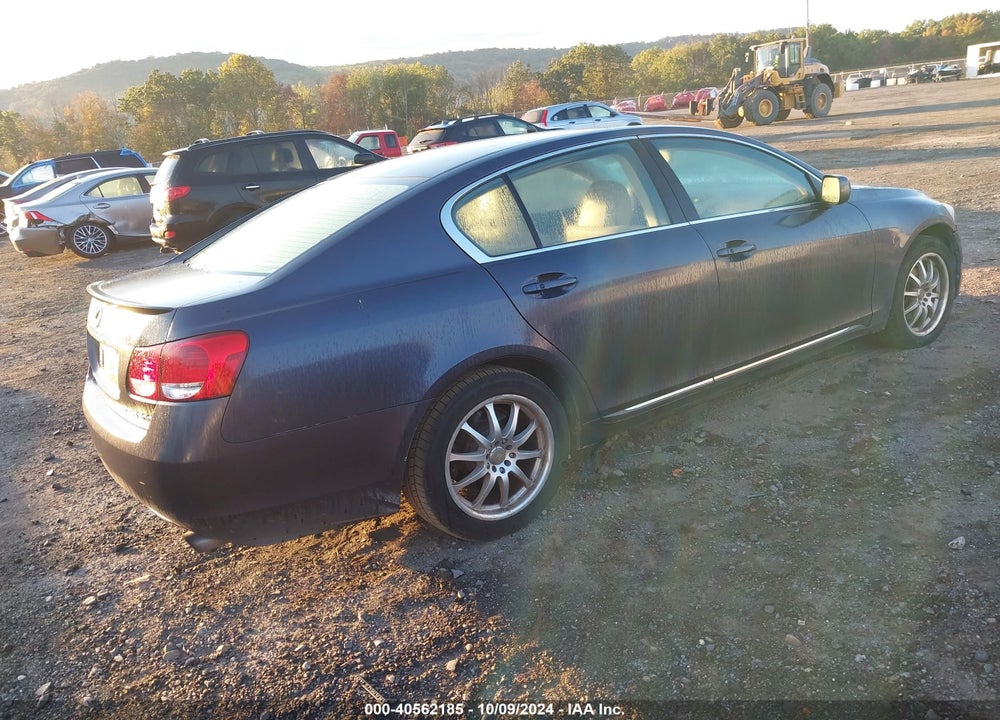 2006 LEXUS GS 300 VIN: JTHCH96S160009929