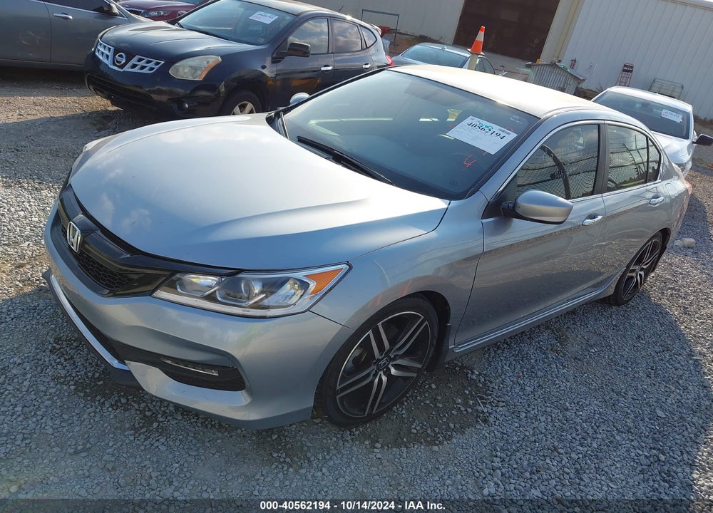 2017 HONDA ACCORD SPORT SE VIN: 1HGCR2F13HA024105