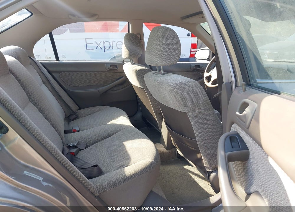 2000 HONDA CIVIC LX VIN: 1HGEJ6670YL066022
