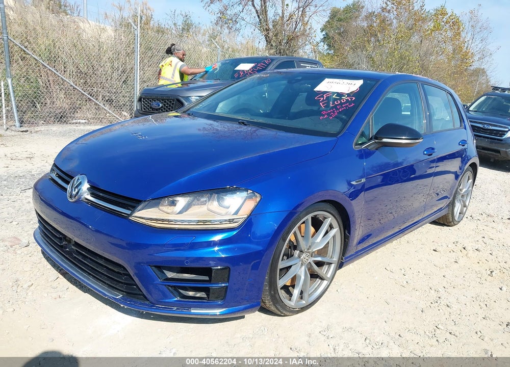 2017 VOLKSWAGEN GOLF R 4-DOOR W/DCC & NAVIGATION VIN: WVWVF7AU6HW101650