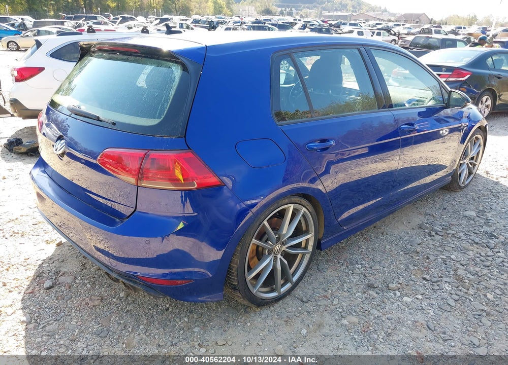 2017 VOLKSWAGEN GOLF R 4-DOOR W/DCC & NAVIGATION VIN: WVWVF7AU6HW101650