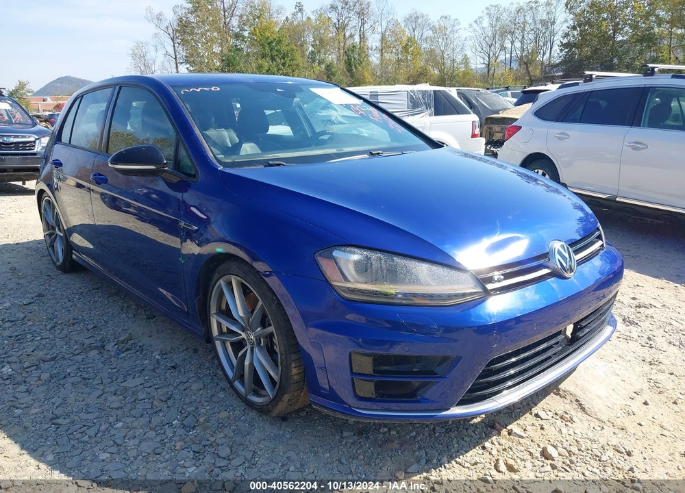 2017 VOLKSWAGEN GOLF R 4-DOOR W/DCC & NAVIGATION VIN: WVWVF7AU6HW101650