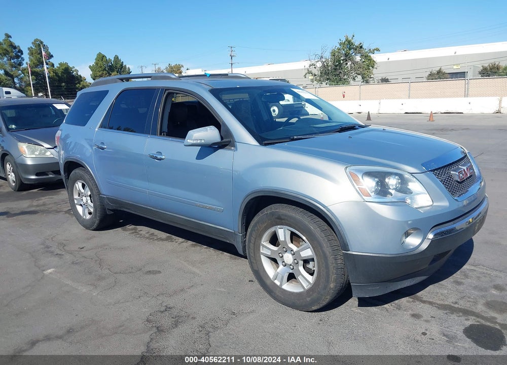 2008 GMC ACADIA SLT-2 VIN: 1GKER33768J169293