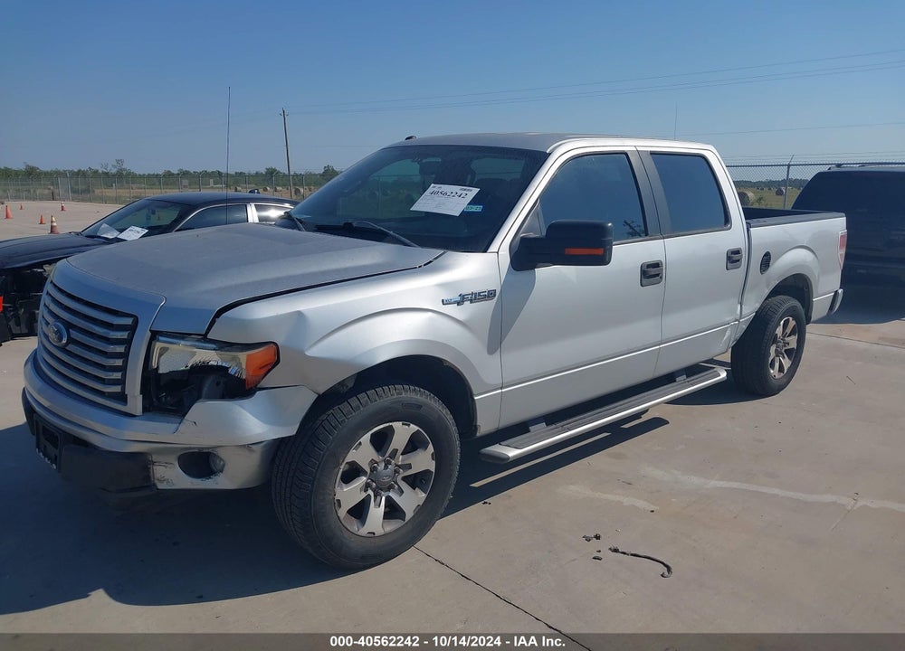 2012 FORD F-150 XLT VIN: 1FTEW1CM0CKD04026
