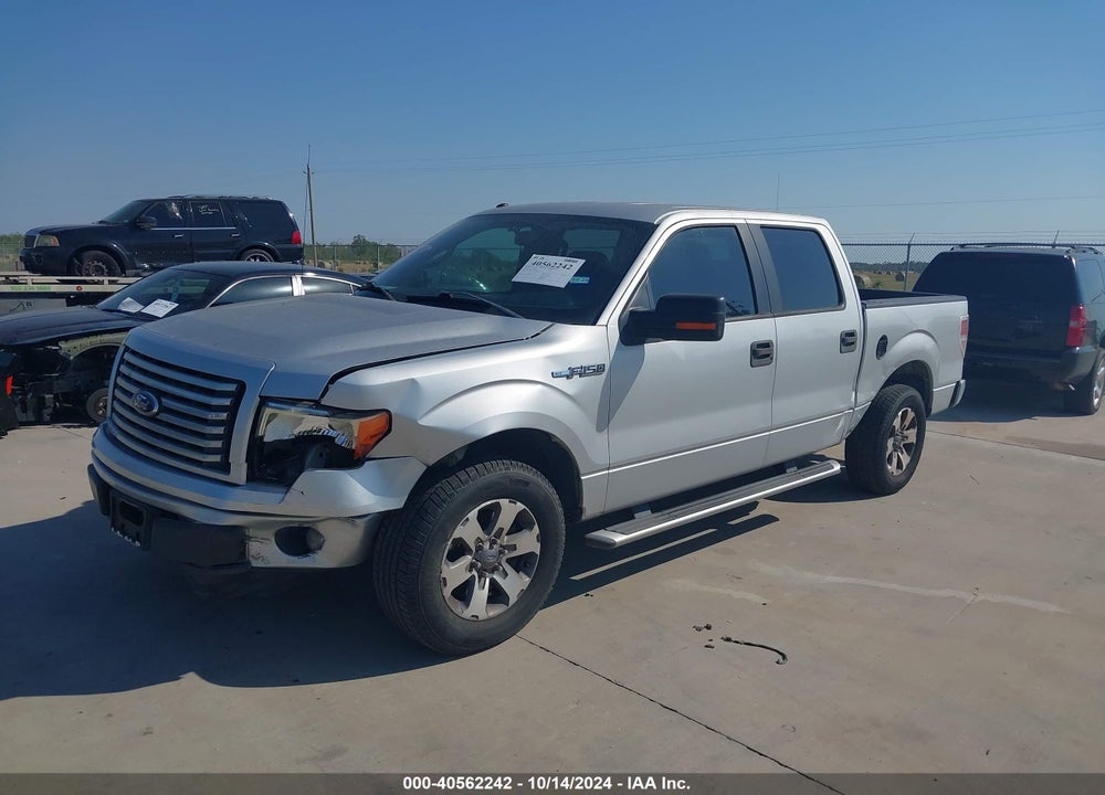 2012 FORD F-150 XLT VIN: 1FTEW1CM0CKD04026